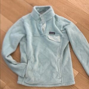 Patagonia Light Blue Fleece Pullover